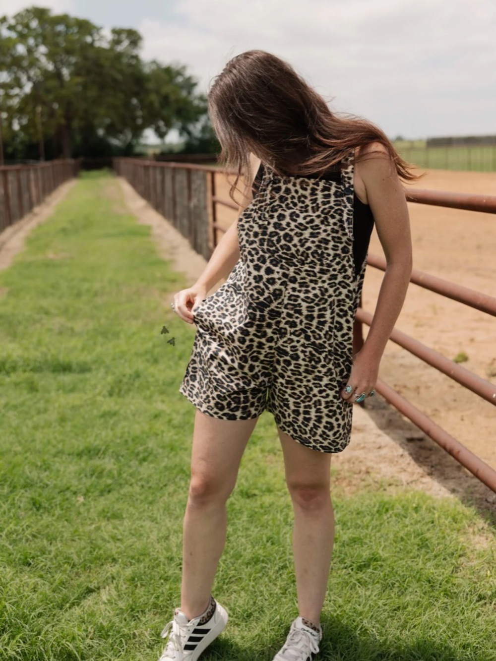 NWT! Leopard Print Boutique One-Piece Romper - Beige/Black! 🤩🌸